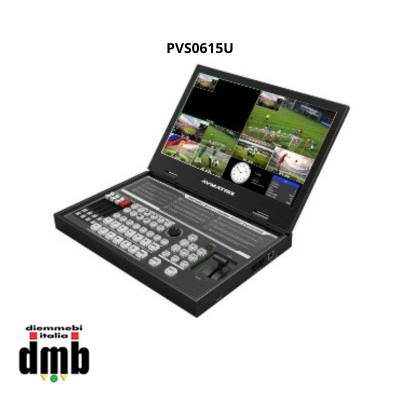 AV Matrix - PVS0615U - Streaming Video Switcher Portatile 6 Canali Multi-format