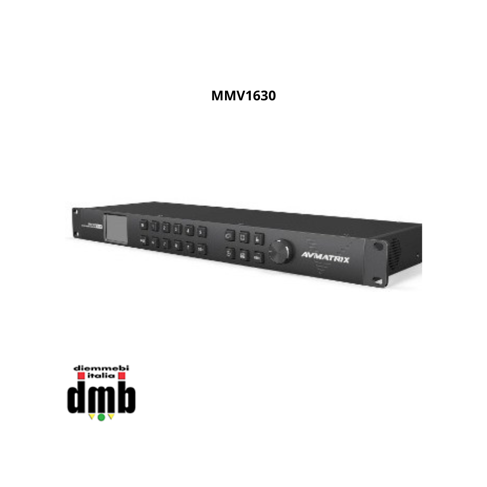 AV Matrix - MMV1630 - Multiviewer & Switcher 16 Canali SDI