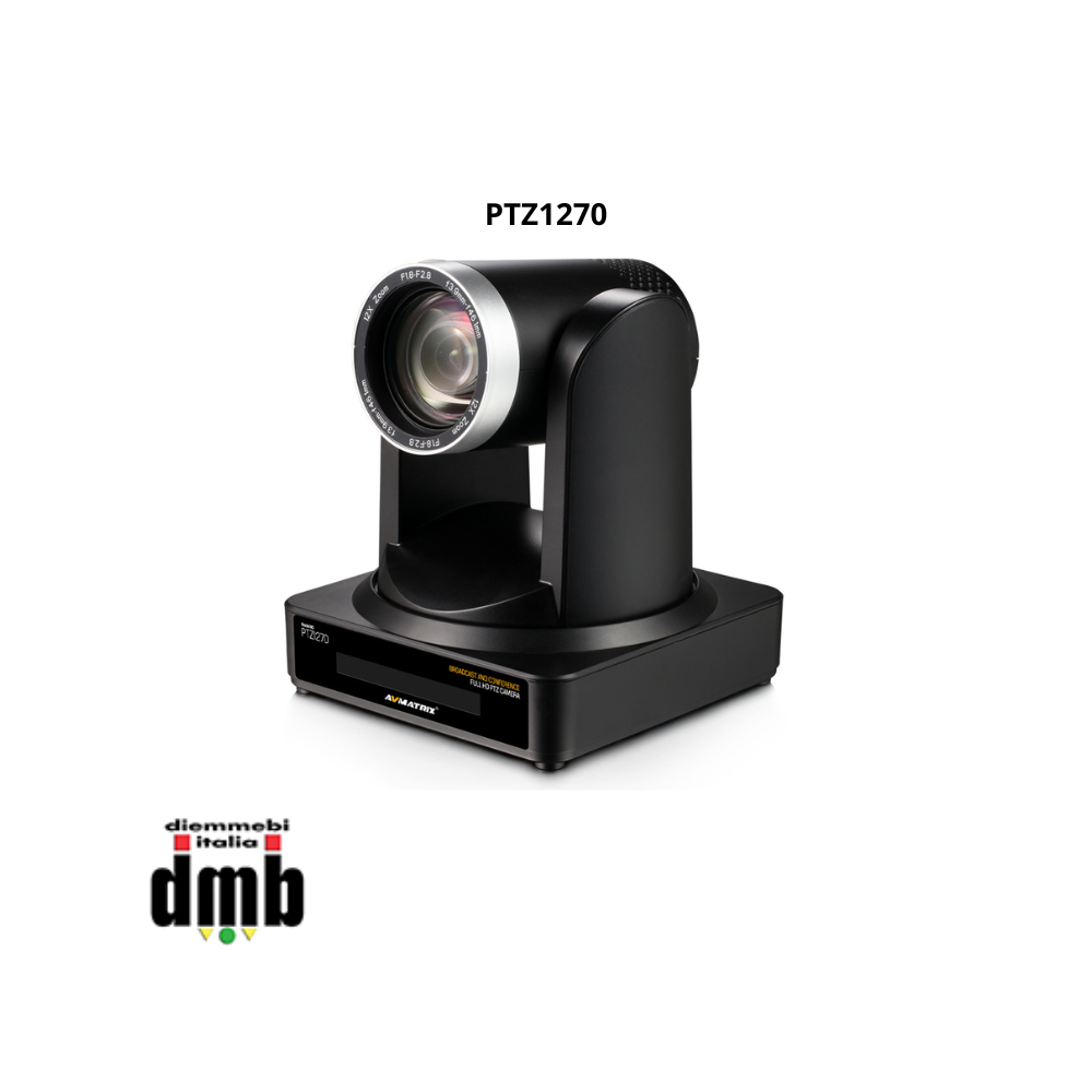 AV Matrix - PTZ1270 - Telecamere PTZ Full HD - Uscite: HDMI, 3G-SDI e LAN