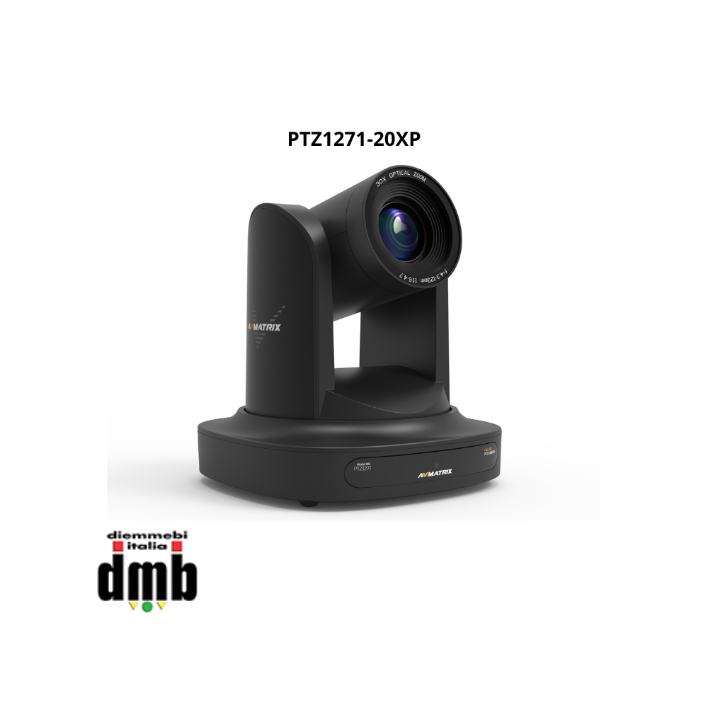 AV Matrix - PTZ1271-20XP - Telecamere PTZ Full HD - Uscite: HDMI, 3G-SDI, LAN - Alimentazione POE