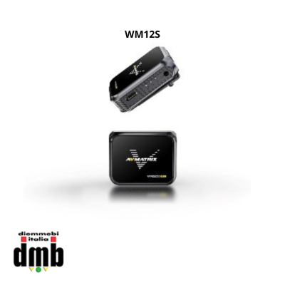 AV Matrix - WM12S - Mini sistema Wireless - 1 Trasmettitore e 1 Ricevitore