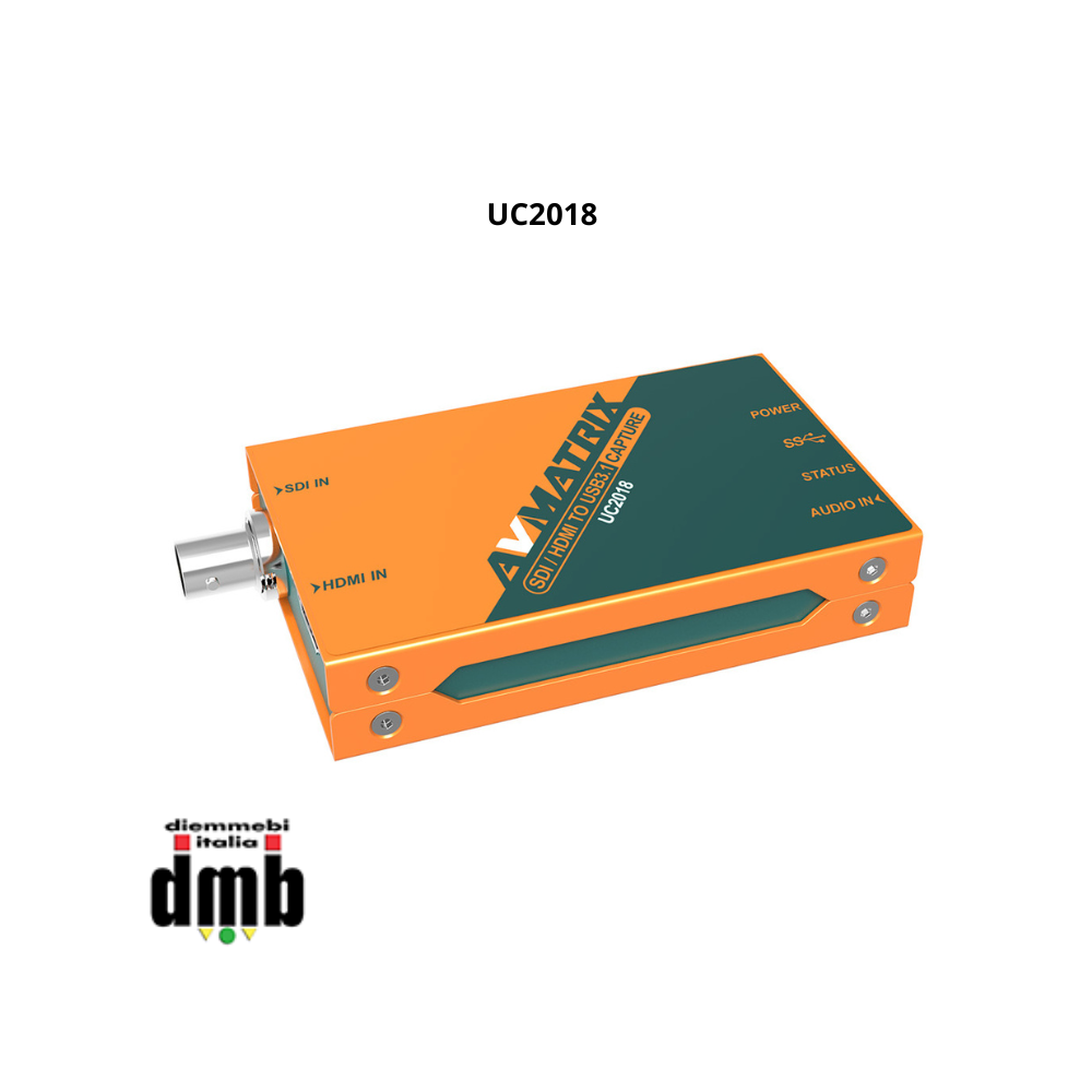 AV Matrix - UC2018 - Scheda di acquisizione da SDI/HDMI a USB3.1 GEN1