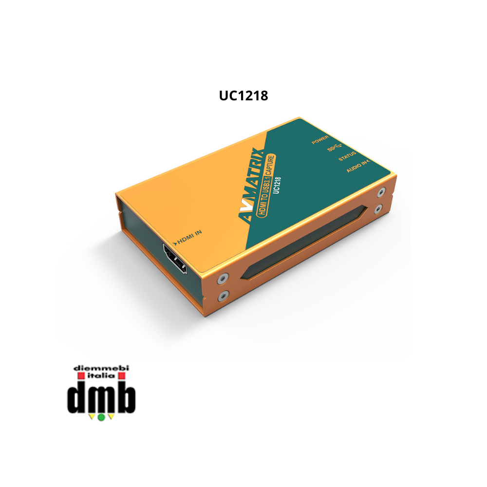 AV Matrix - UC1218 - Scheda di acquisizione da HDMI a USB3.1 GEN1