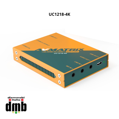 AV Matrix - UC1218-4K - Scheda di acquisizione da HDMI 4K a USB Type-C