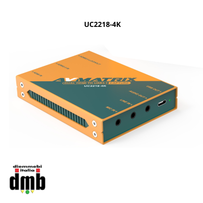 AV Matrix - UC2218-4K - Scheda di acquisizione Doppio Ingresso HDMI 4K a USB