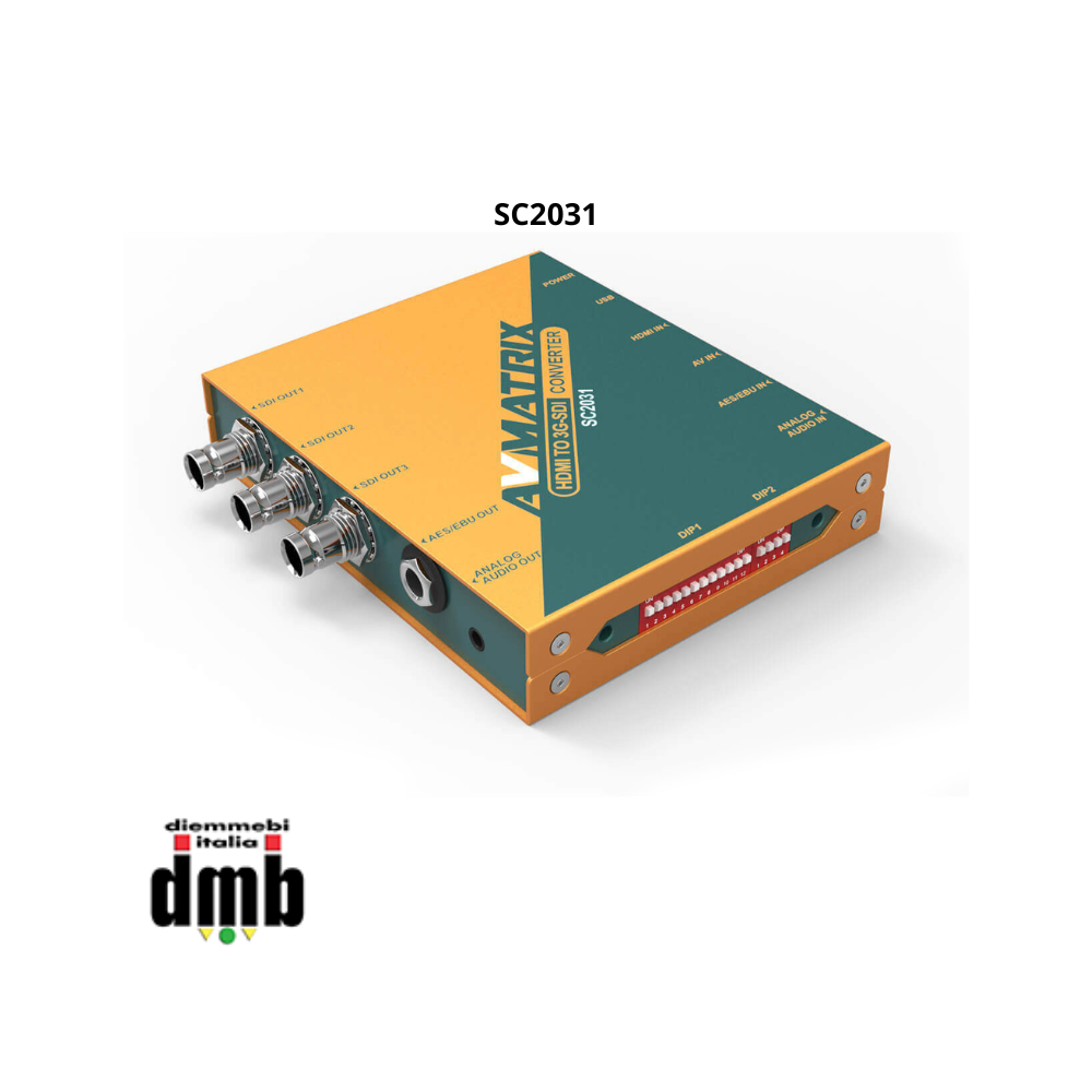 AV Matrix - SC2031 - Scaling Converter da HDMI a SDI