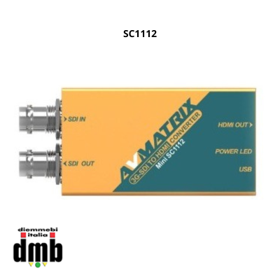 AV Matrix - SC1112 - Mini Converter da SDI a HDMI