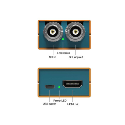 AV Matrix - SC1112 - Mini Converter da SDI a HDMI