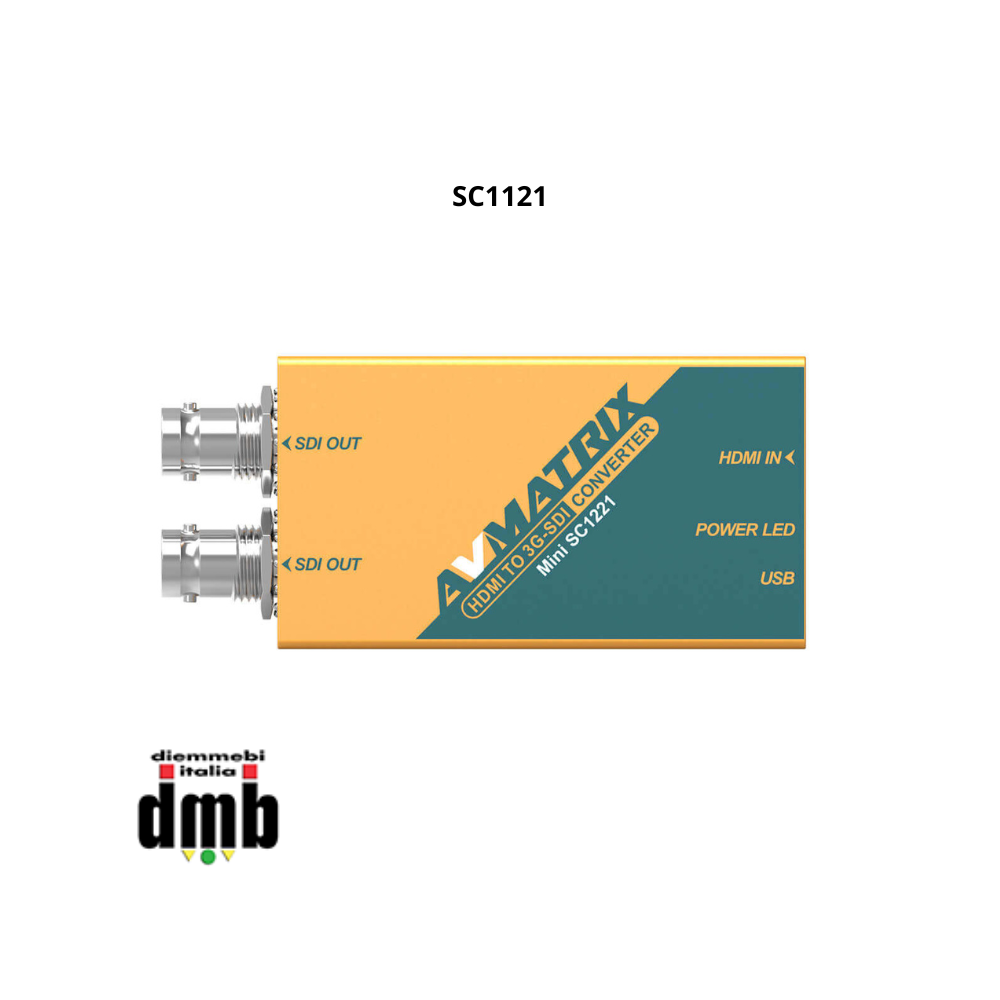 AV Matrix - SC1121 - Mini Converter da HDMI a SDI