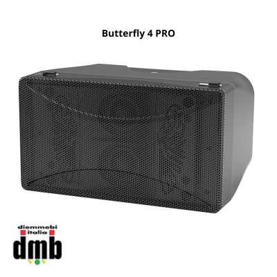 AUDIOCENTER - Butterﬂy 4 PRO - Mini diﬀusore 2 Vie 16 Ω da 60W/RMS