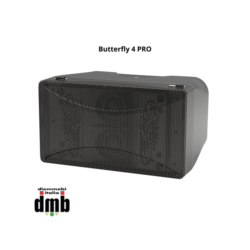 AUDIOCENTER - Butterﬂy 4 PRO - Mini diﬀusore 2 Vie 16 Ω da 60W/RMS