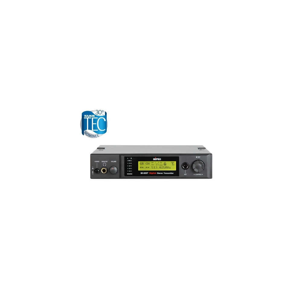 MIPRO - MI-909T - In-Ear Monitor Trasmettitore stereo Digitale UHF
