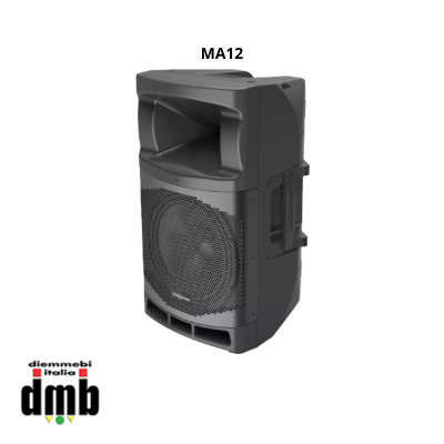 AUDIOCENTER - MA12 - Diﬀusore Attivo 2 Vie da 800W con DSP e Bluetooth