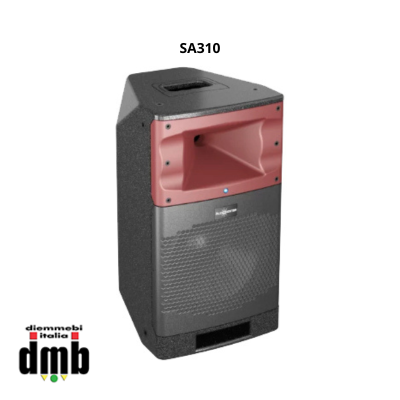 AUDIOCENTER - SA310 - Diﬀusore Attivo 2 Vie da 1000W con DSP e Bluetooth