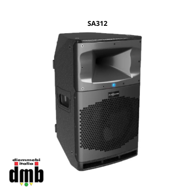 AUDIOCENTER - SA312 - Diﬀusore Attivo 2 Vie da 1000W con DSP e Bluetooth