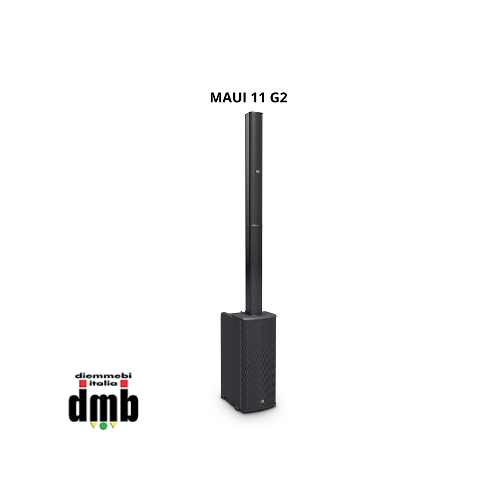 LD SYSTEMS - MAUI 11 G2 - Sistema PA a colonne portatile con mixer e Bluetooth, nero