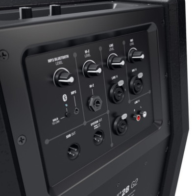 LD SYSTEMS - MAUI 28 G2 - Sistema compatto PA attivo a colonne con mixer e Bluetooth, nero