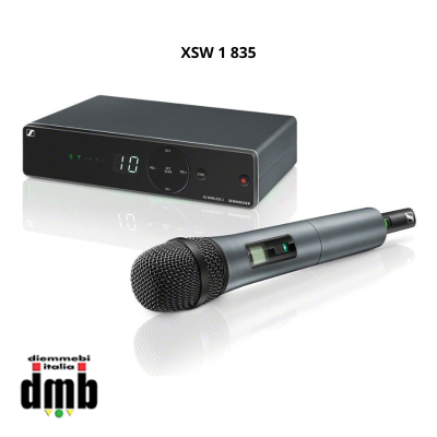 Sennheiser - XSW 1 835 - radio microfono Vocal Set B-Band