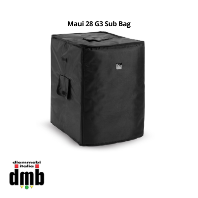 LD SYSTEMS - Maui 28 G3 Sub Bag - Copertura di protezione imbottita per il subwoofer MAUI 28 G3