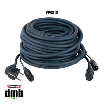 DAP AUDIO - FP0810 - Cavo con Schuko/XLR F - IEC/XLR M - Audio / Power