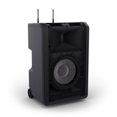 LD SYSTEMS - ANNY 10 HBH 2 B8 - Altoparlante PA Bluetooth da 10″ con batteria, mixer, 1 radiomicrofono e 1 archetto, bodypack