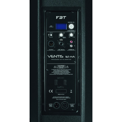 FBT - VENTIS 112MA - 41214 - Diffusore acustico cassa monitor attivo bi-amplificato 900W 12"