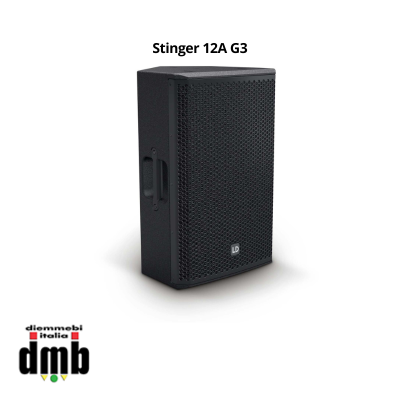 LD SYSTEMS - Stinger 12A G3 - Altoparlante PA bass reflex attivo a 2 vie da 12"