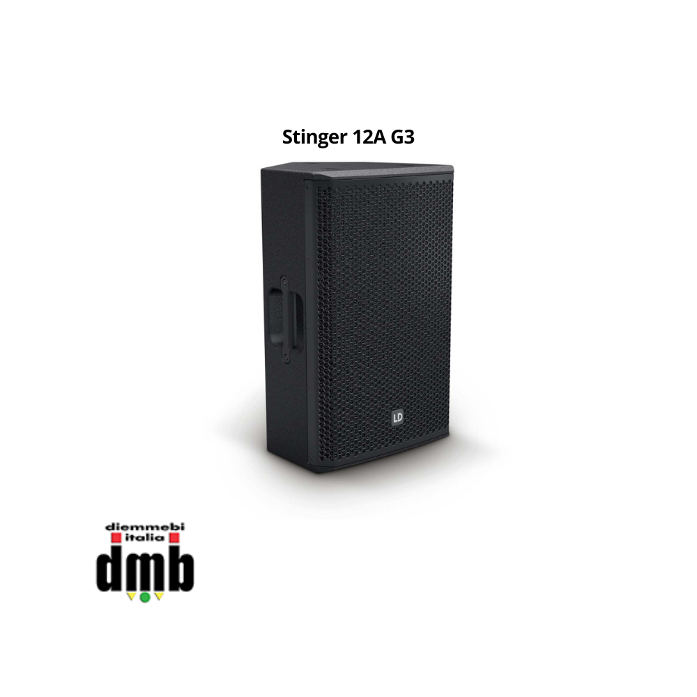 LD SYSTEMS - Stinger 12A G3 - Altoparlante PA bass reflex attivo a 2 vie da 12"