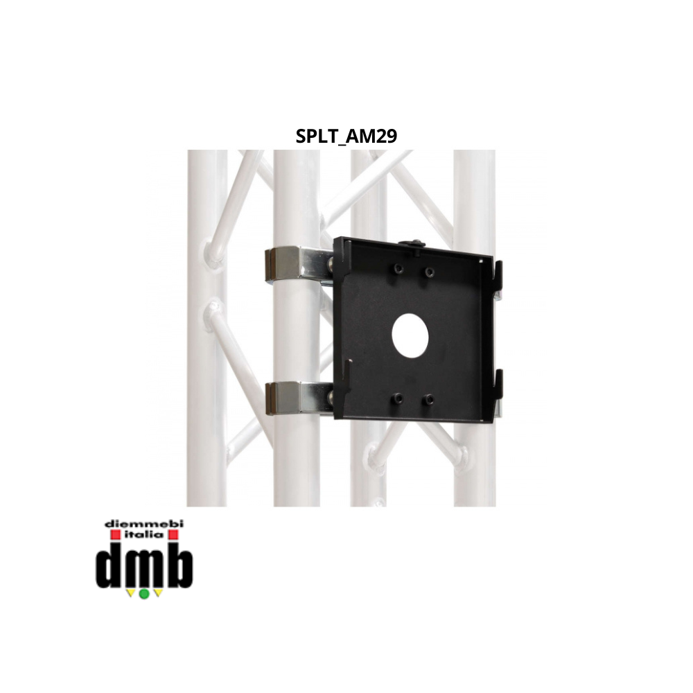 MD ITALY - SPLT_AM29 - Combinazione di articoli per posizionare il supporto tv SPLTAGN su traliccio verticale