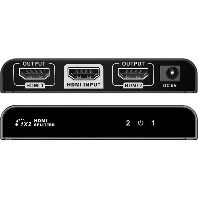 TECHLY - IDATA HDMI2-4K2 - Splitter HDMI2.0 4K UHD 3D 2 vie