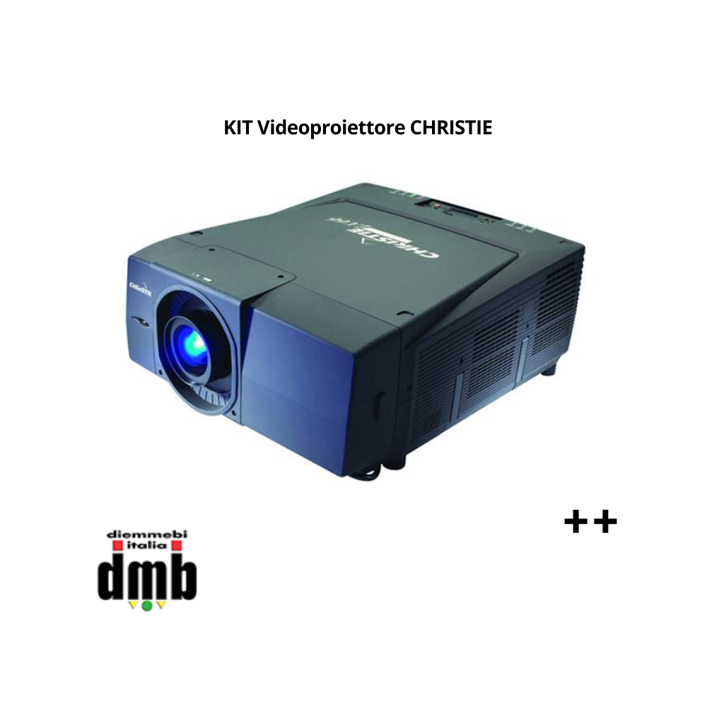 KIT CHRISTIE LX66 | Videoproiettore Professionale LCD HD-Ready + 3 Ottiche e Flight Case