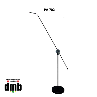 AV LEADER - PA-702 - Microfono professionale con Asta e mini boom 3 capsule intercambiabili