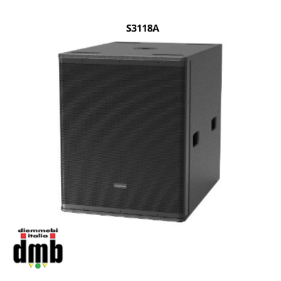 AUDIOCENTER - S3118A - Subwoofer Attivo da 1000W con DSP