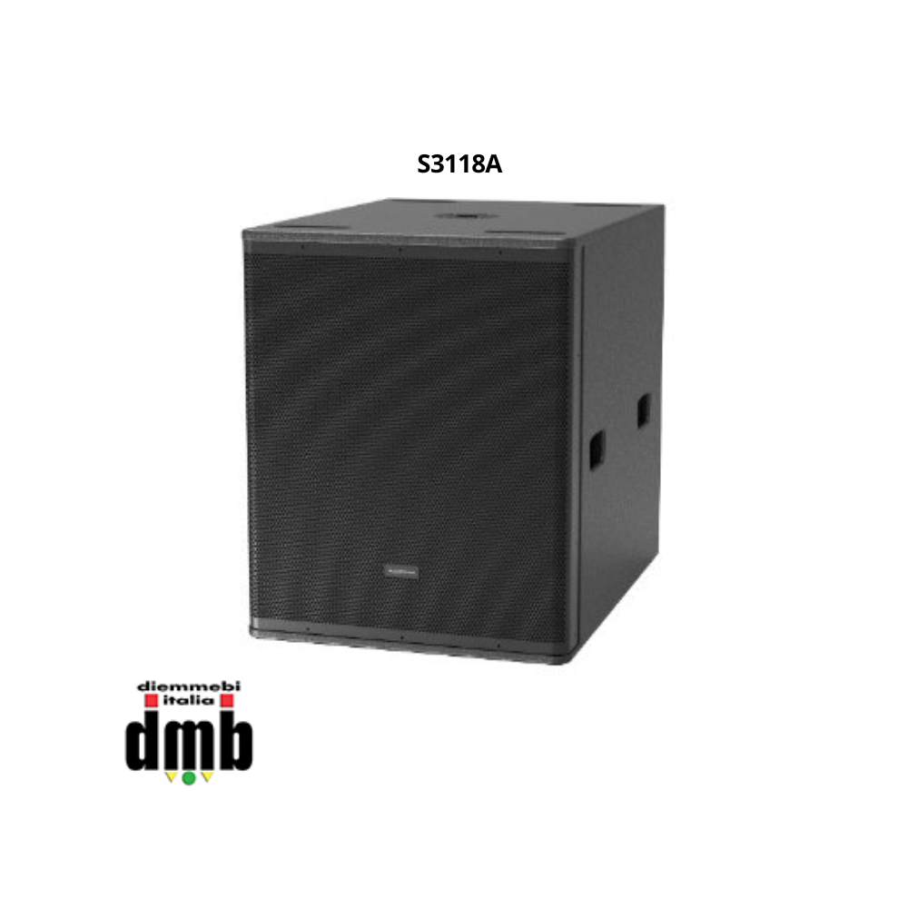 AUDIOCENTER - S3118A - Subwoofer Attivo da 1000W con DSP