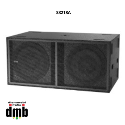 AUDIOCENTER - S3218A - Subwoofer Attivo da 2000W con DSP