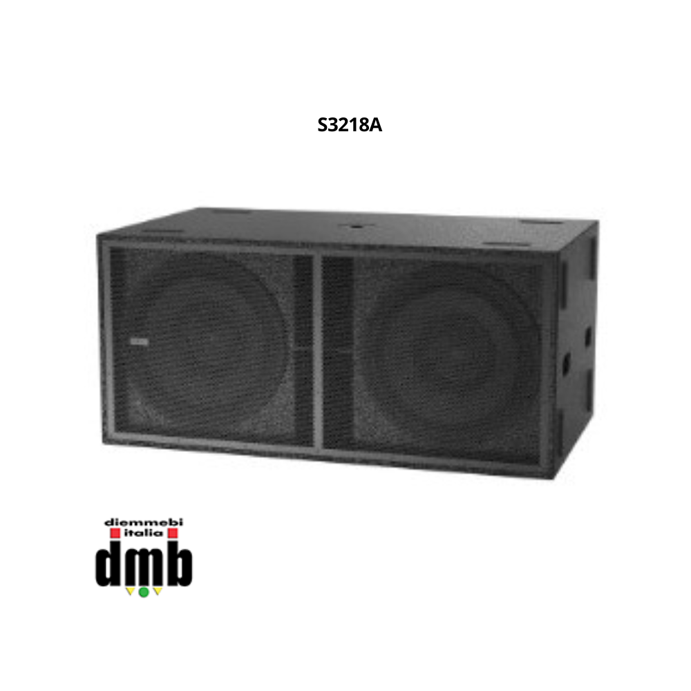 AUDIOCENTER - S3218A - Subwoofer Attivo da 2000W con DSP