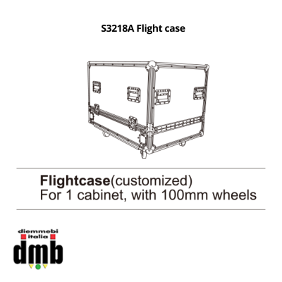 AUDIOCENTER - S3218A Flight case