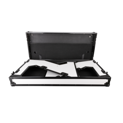 SHOWGEAR - Tavolo portatile Z-Style - Multiuso - Hybrid Flight Case - Bianco - E804002