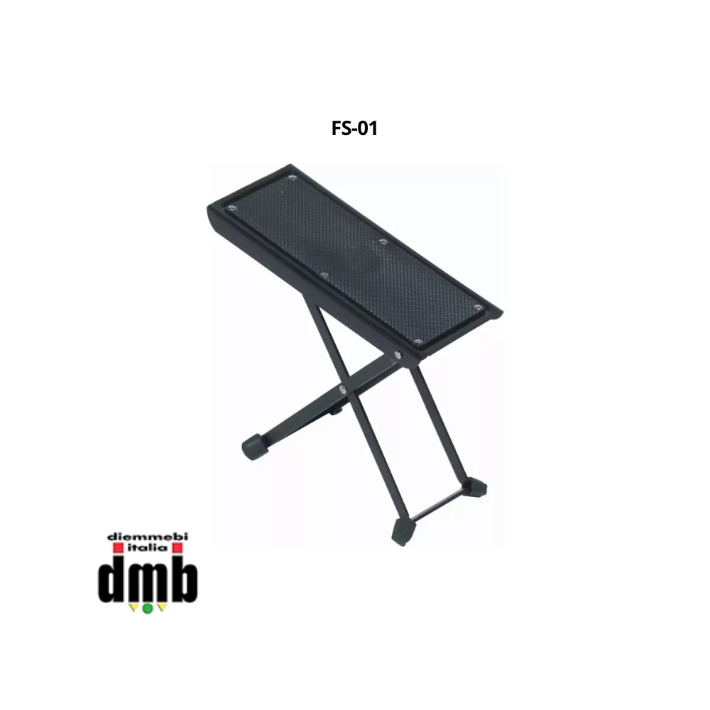 CROSON - FS-01 - Poggiapiede in acciaio per chitarristi