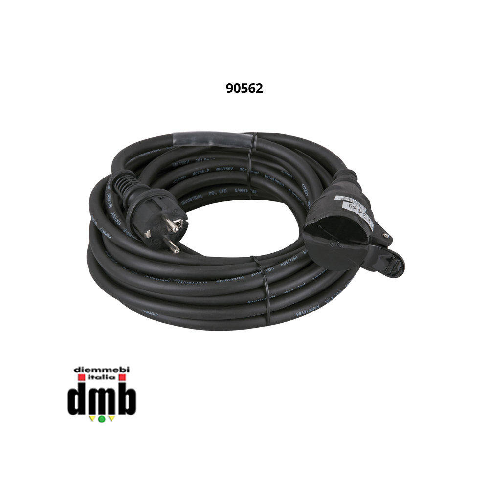 DAP AUDIO - 90562 - Cavo di prolunga Schuko/Schuko 3 x 1,5 mm² (5 METRI)