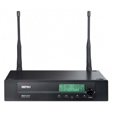 MIPRO - ACT311II/BC100T-II/MM-206L - Sistema Conferenze con Ricevitore singolo, Stazione trasmittente e Microfono Gooseneck
