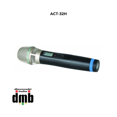 Kit 12 - MIPRO - ACT343+4xACT-32H - Ricevitore quadruplo ACT 72+12 canali UHF + 4 Trasmettitore impugnatura