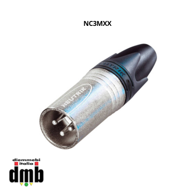 PRO SHOW - NC3MXX - Connettore Xlr 3 Poli Maschio Neutrik Nc 3Mxx