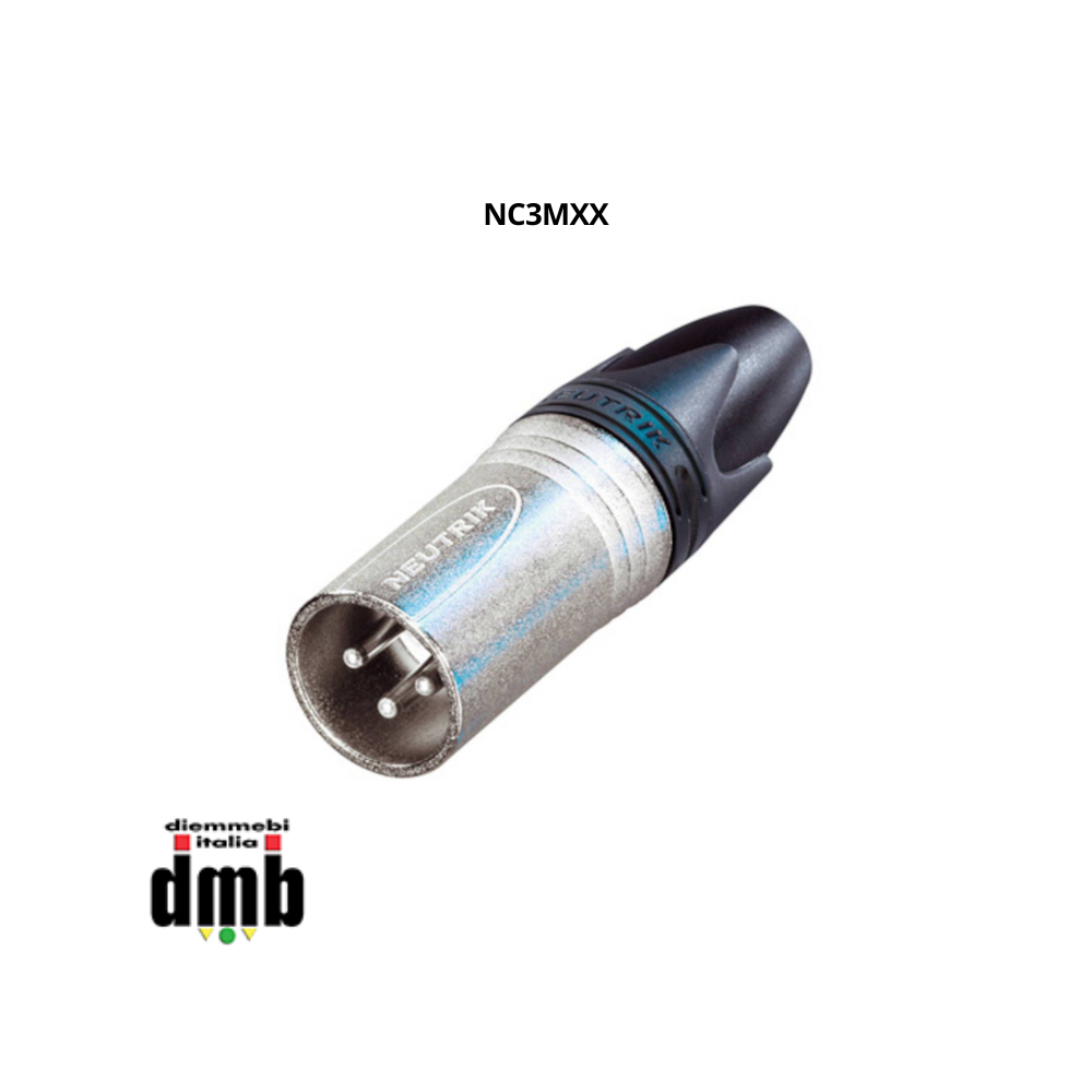 PRO SHOW - NC3MXX - Connettore Xlr 3 Poli Maschio Neutrik Nc 3Mxx