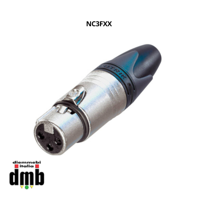 PRO SHOW - NC3FXX - Connettore Xlr 3 Poli Femmina Neutrik Nc 3Fxx