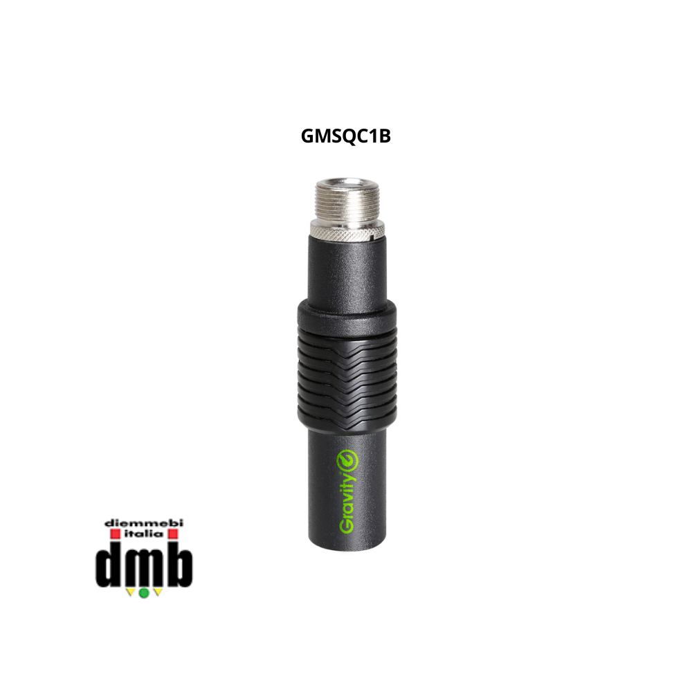 GRAVITY - GMSQC1B - Attacco rapido per supporto microfono e portamicrofono
