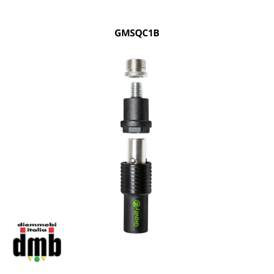 GRAVITY - GMSQC1B - Attacco rapido per supporto microfono e portamicrofono