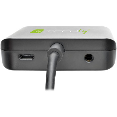 TECHLY - IDATA HDMI-VGA8 - Estrattore Audio HDMI Stereo/Canale Audio 5.1 4K 3D