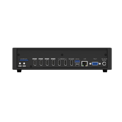 AV Matrix - SHARK H4 Plus - Streaming Video Switcher 4 Canali HDMI - Recorder USB/SDCard - Schermo Multiview incorporato da 10,1