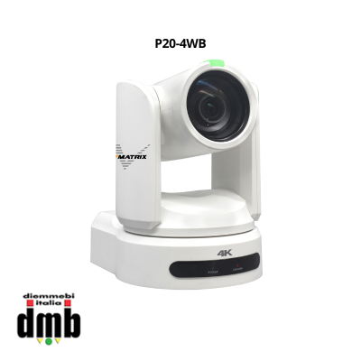 AV Matrix - P20-4WB – Video Camera PTZ 4K 8MPx Zoom 20X